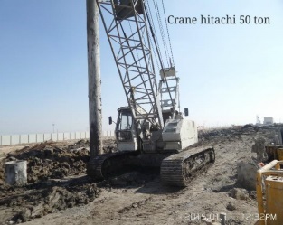 Crane Hitachi 50 Ton